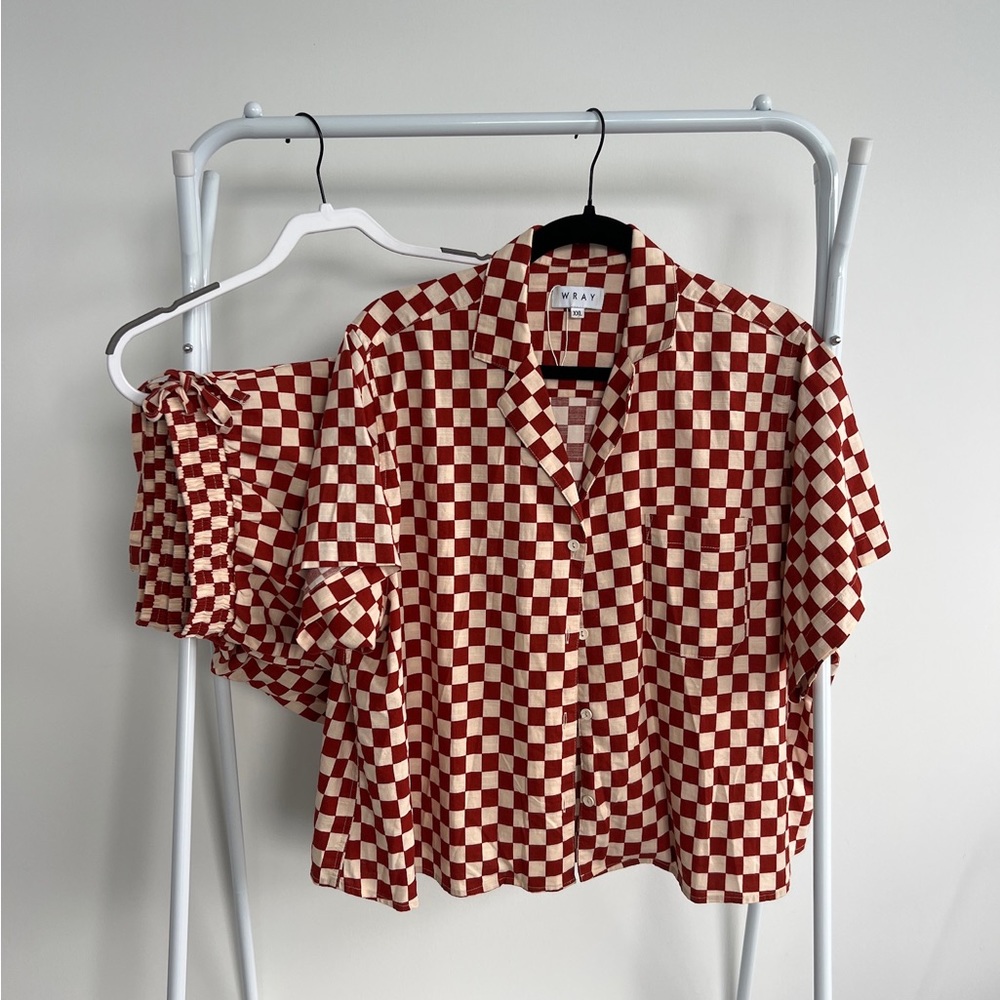 Wray Checker Lounge Set